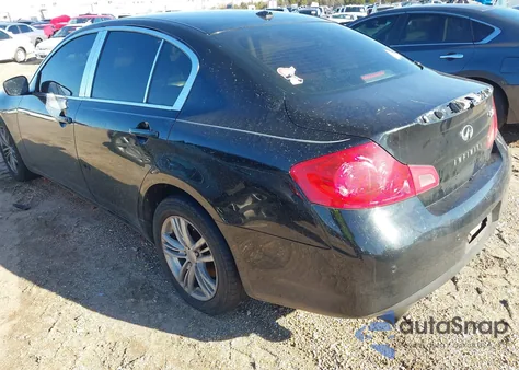 2011 Infiniti G37 z USA, uszkodzony, nr VIN JN1CV6AR8BM350165